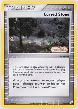 Cursed Stone card photo