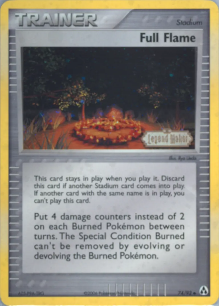 Full Flame card photo
