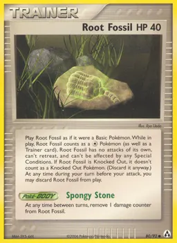 Root Fossil card photo