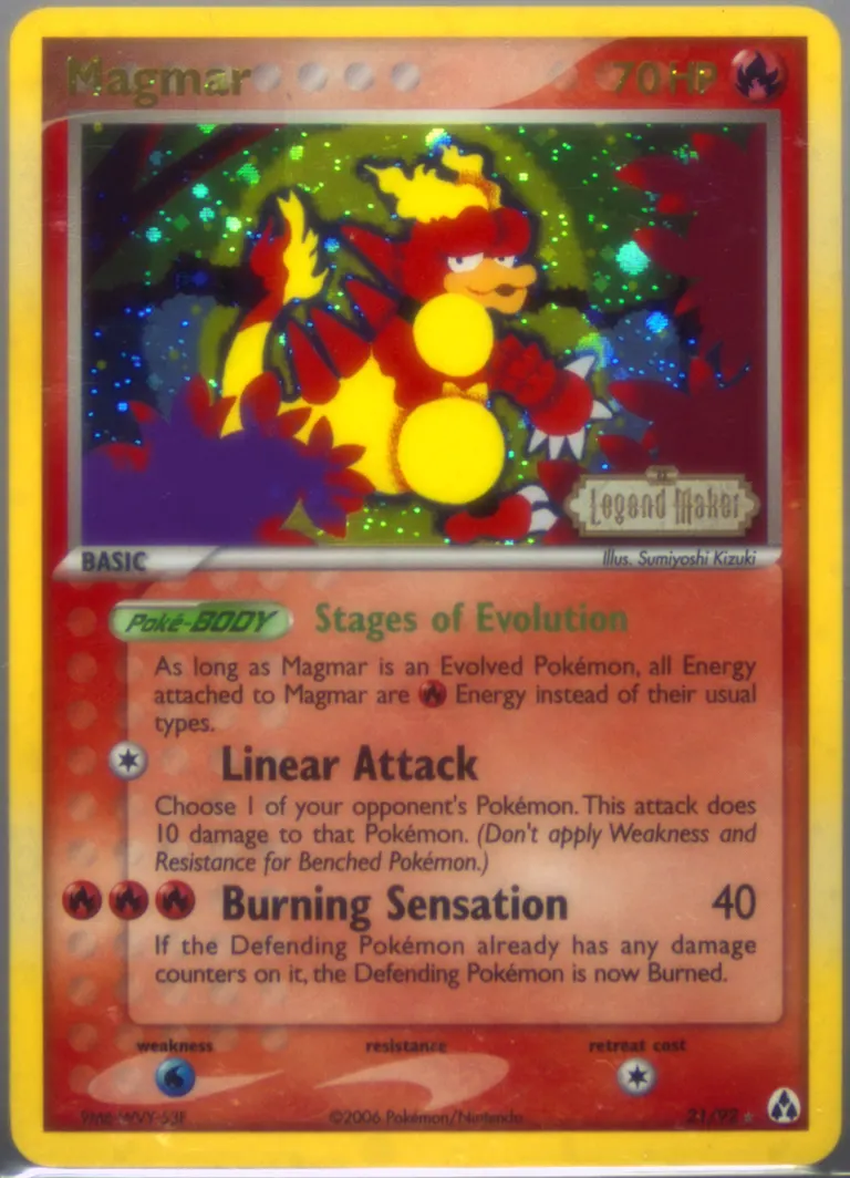 Magmar card photo