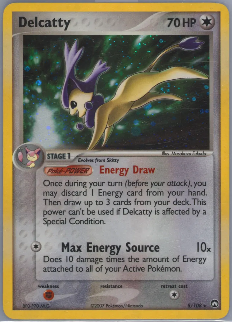 Delcatty card photo