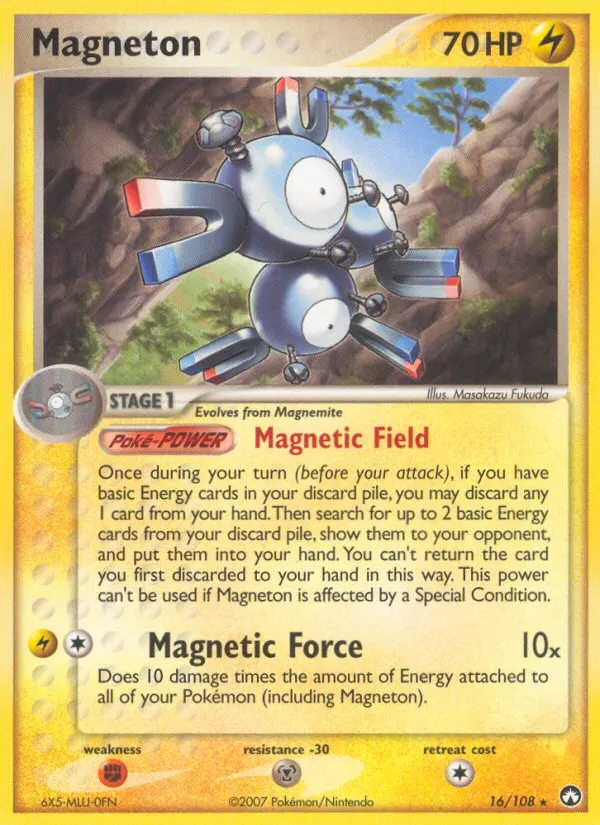 Magneton card photo