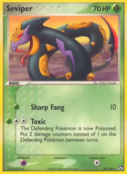 Seviper card photo