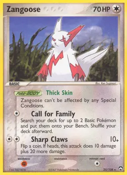 Zangoose #25
