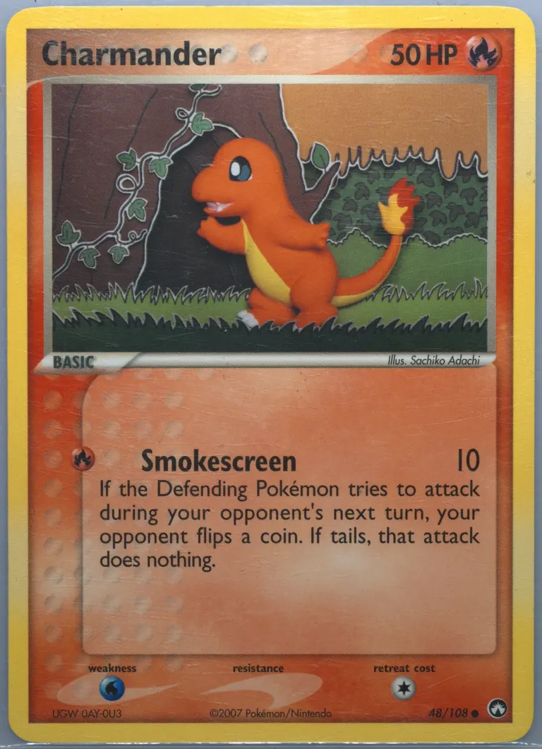 Charmander card photo