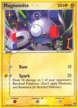 Magnemite card photo