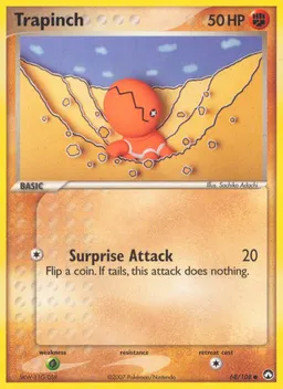 Trapinch card photo