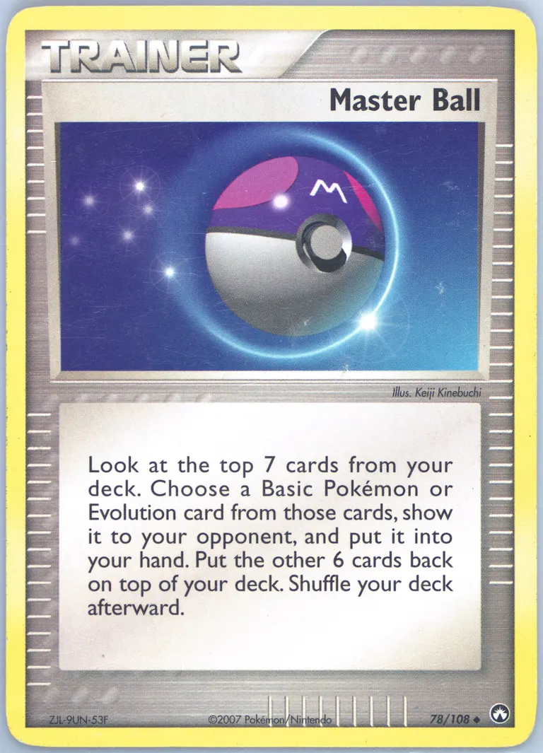 Master Ball card photo