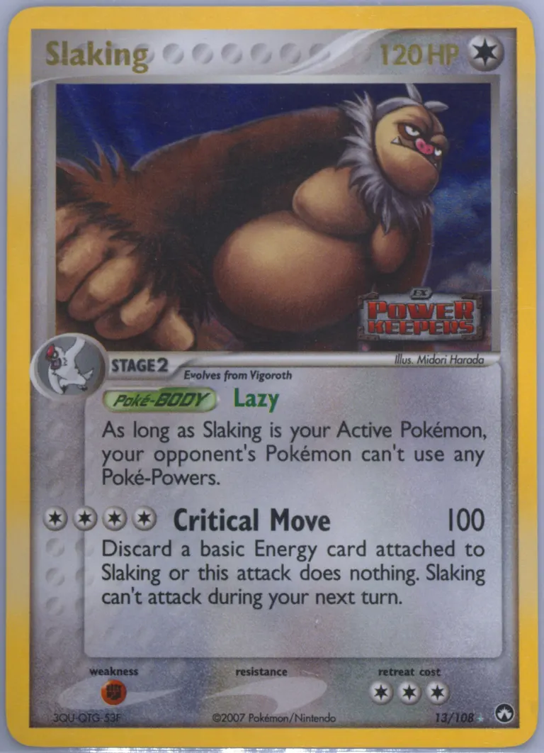 Slaking card photo