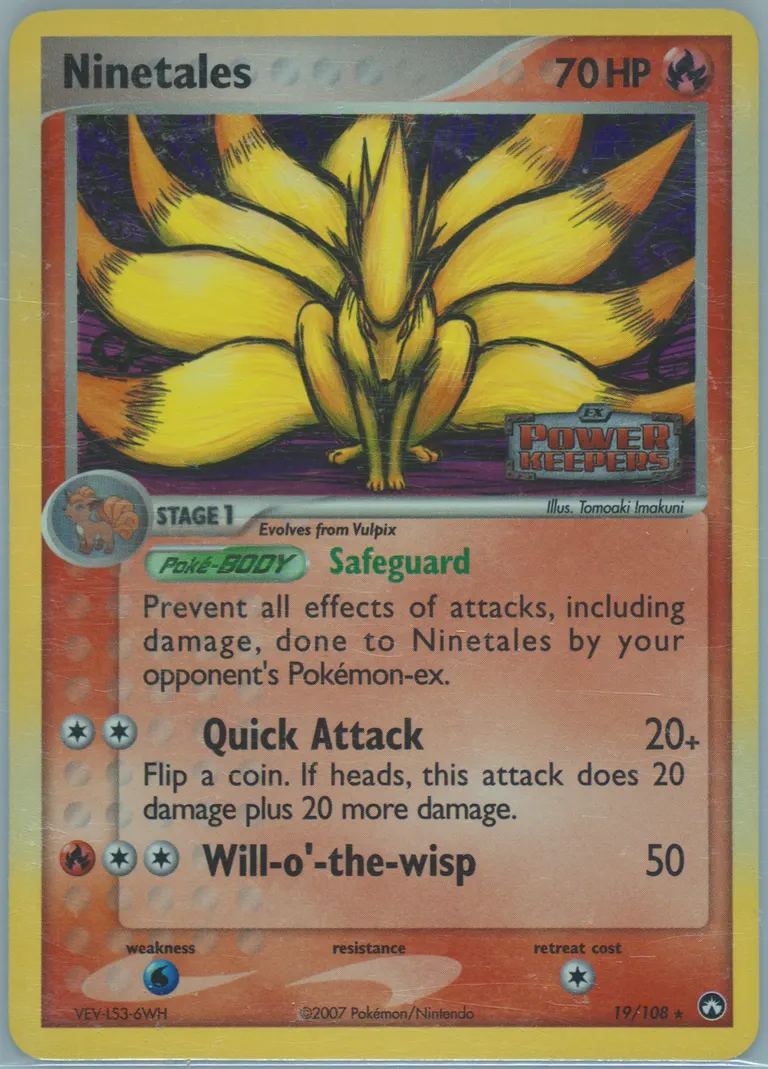 Ninetales card photo