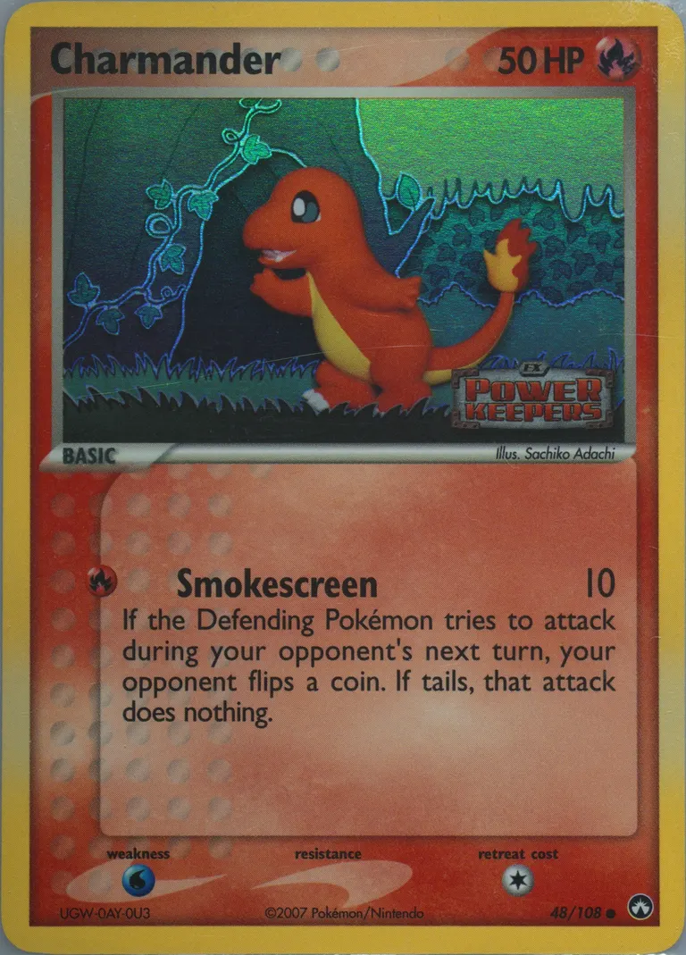 Charmander card photo