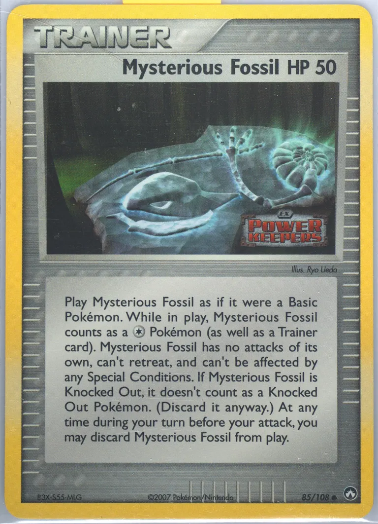 Mysterious Fossil card photo