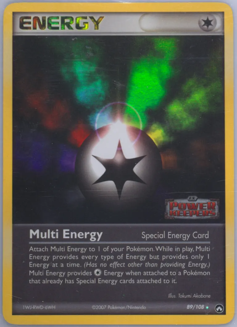 Multi Energy card photo