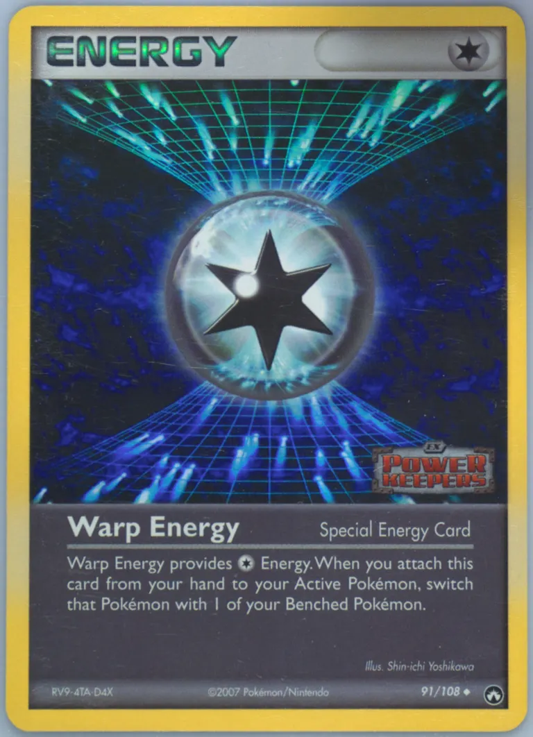 Warp Energy card photo