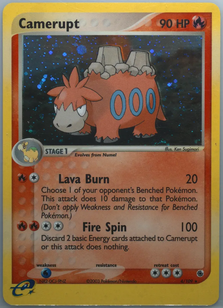 Camerupt card photo