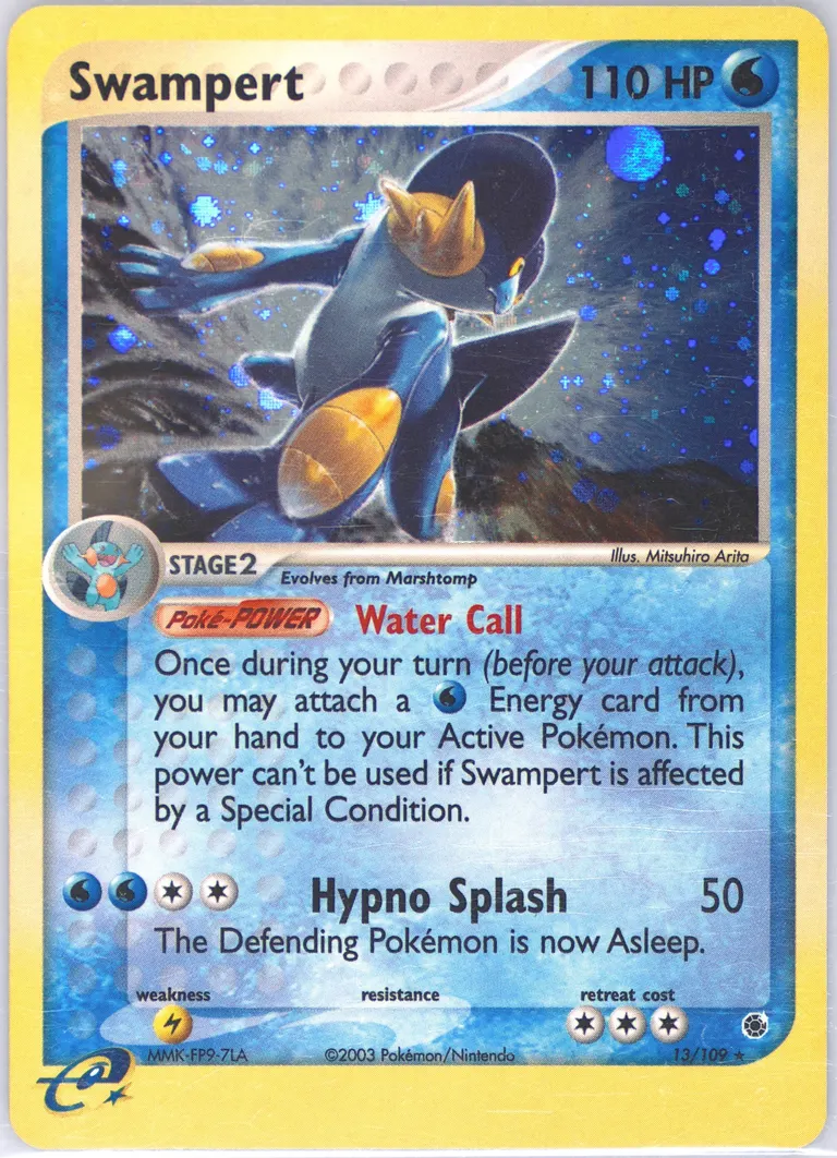 Swampert card photo