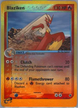 Blaziken card photo