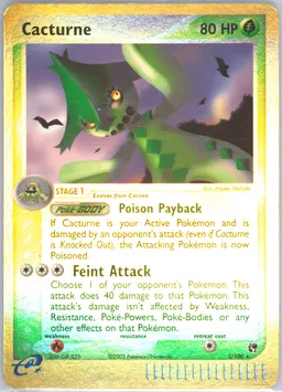 Cacturne card photo