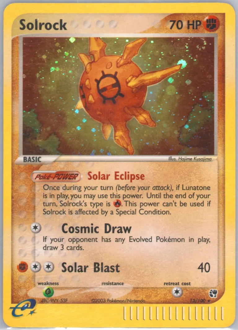 Solrock card photo