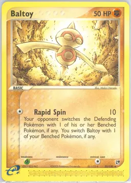 Baltoy card photo