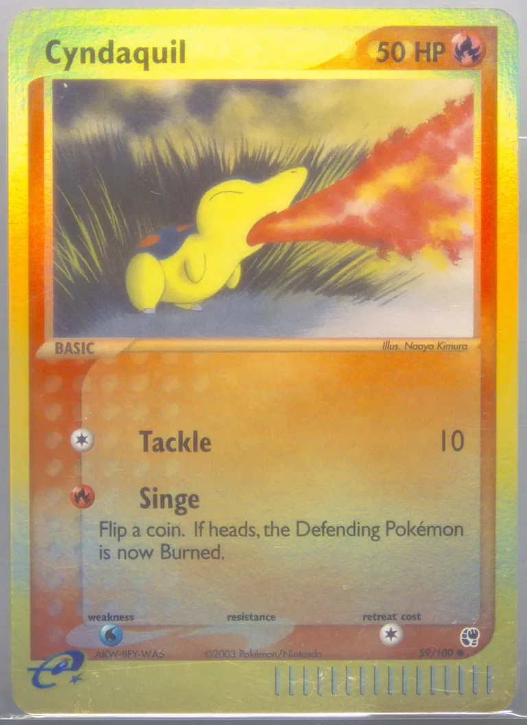 Cyndaquil card photo