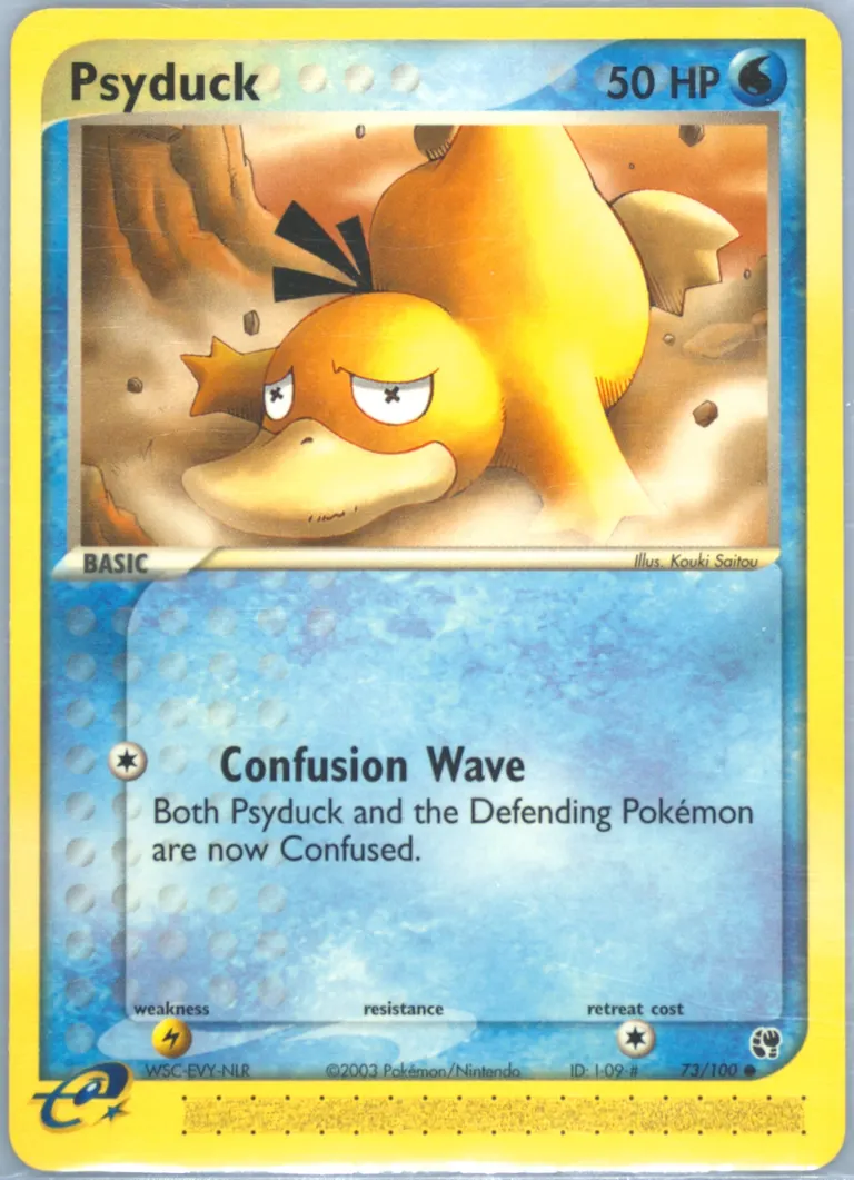 Psyduck card photo