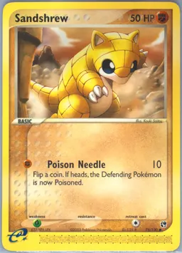 Sandshrew card photo