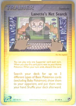 Lanette's Net Search card photo
