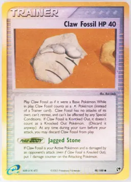 Claw Fossil card photo