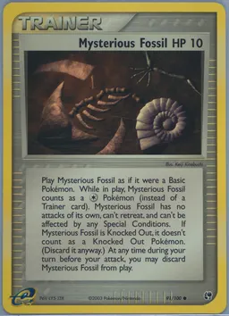 Mysterious Fossil #91