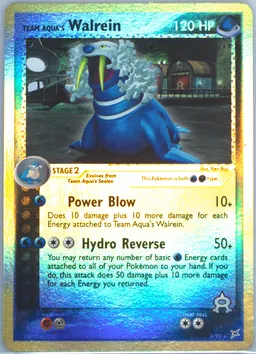Team Aqua's Walrein #6
