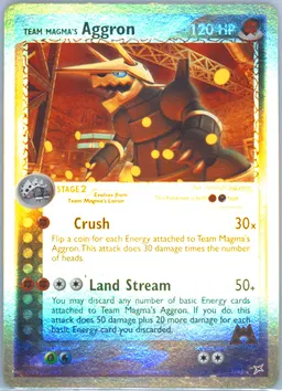 Team Magma's Aggron #7