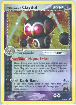 Team Magma's Claydol #8