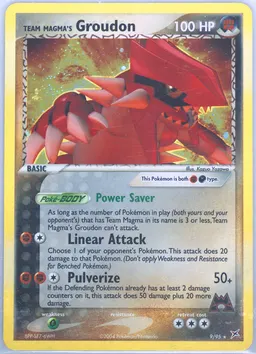 Team Magma's Groudon #9
