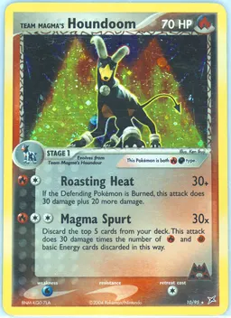 Team Magma's Houndoom #10