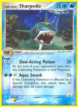 Team Aqua's Sharpedo #18