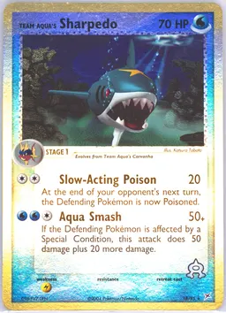 Team Aqua's Sharpedo #18