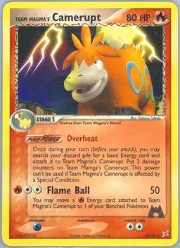 Team Magma's Camerupt #19