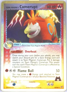Team Magma's Camerupt #19