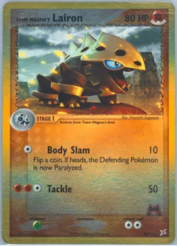Team Magma's Lairon #20