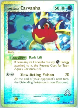 Team Aqua's Carvanha #25