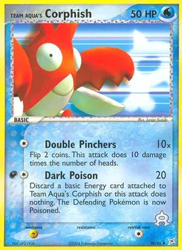 Team Aqua's Corphish #26