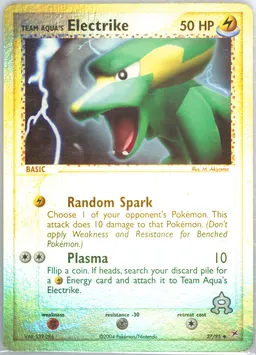 Team Aqua's Electrike #27