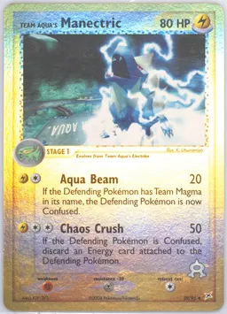 Team Aqua's Manectric #29