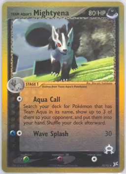 Team Aqua's Mightyena #30