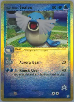 Team Aqua's Sealeo #31