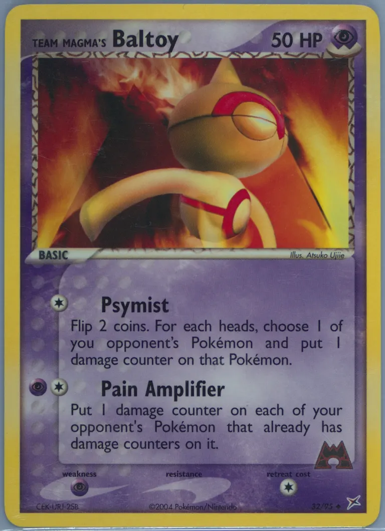 Team Magma's Baltoy card photo