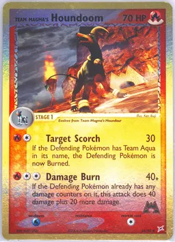 Team Magma's Houndoom #34