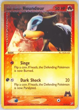 Team Magma's Houndour #35