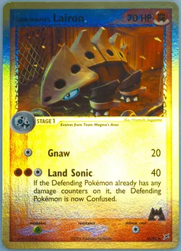 Team Magma's Lairon #36